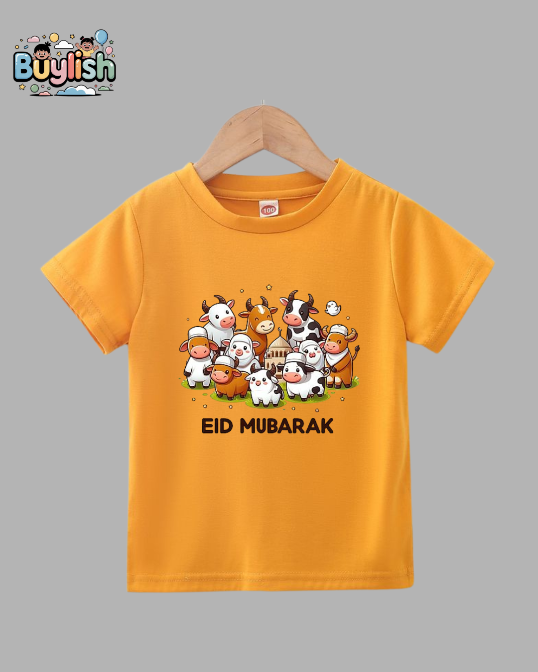 BS - Farm Animals - Tee Yellow
