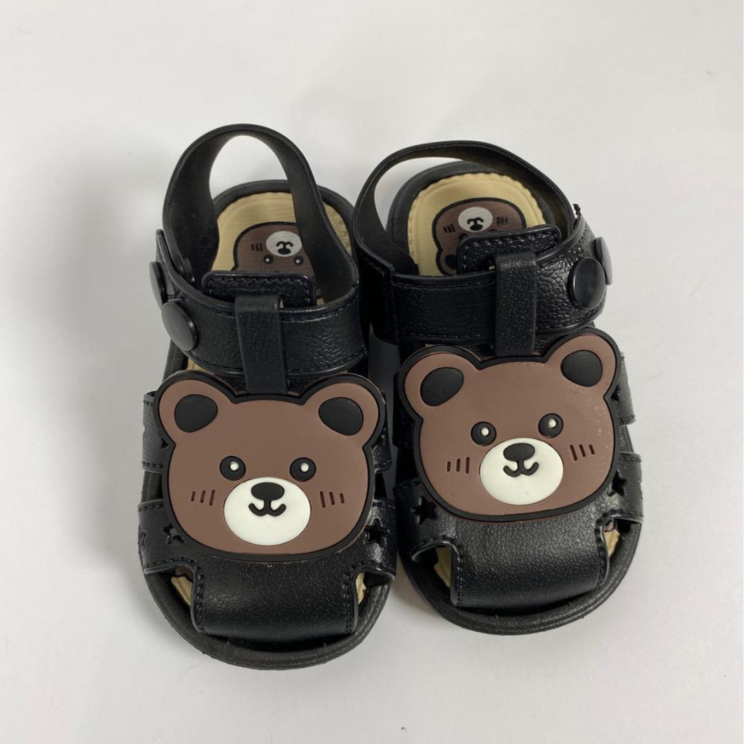 BS- Boys Sandal Imported - Teddy & Black (D5)
