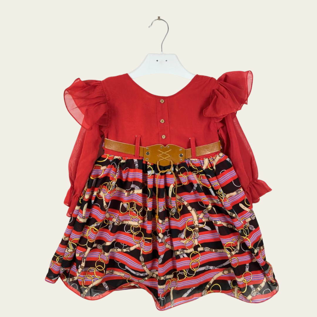 2 Pieces - Frock - Cowgirl Red