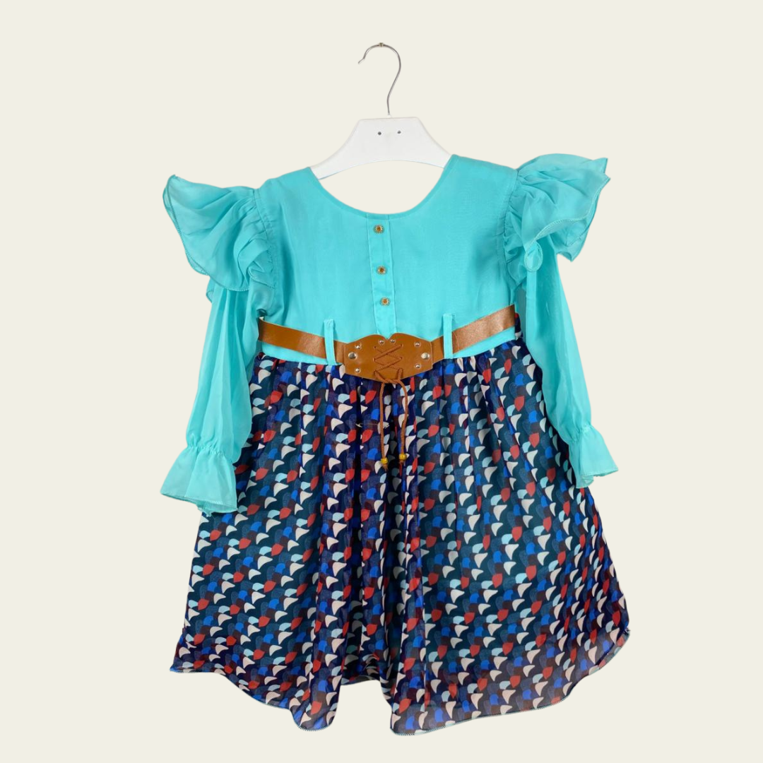 2 Pieces - Frock - Cowgirl Blue