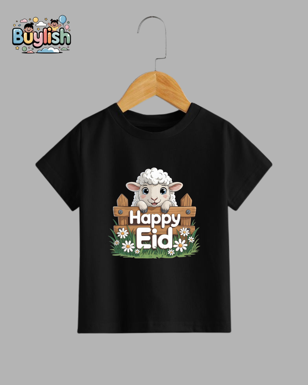 BS - Happy Eid - Tee Black