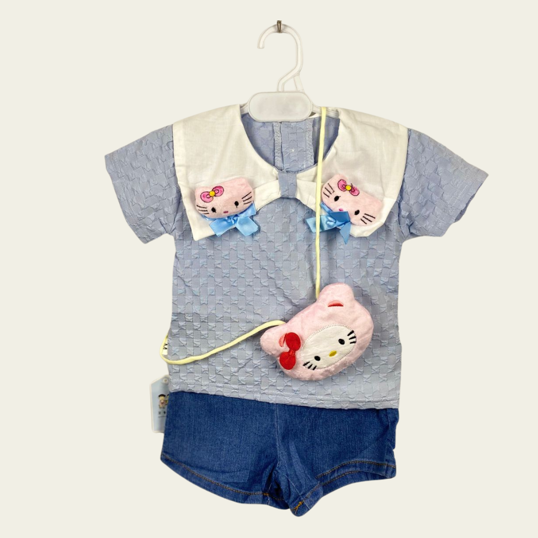 BS Imported -  Shirt & Shorts - Hello Kitty