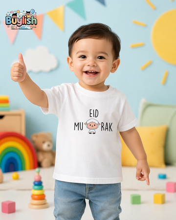 BS - Eid Mubarak Goat - Tee White