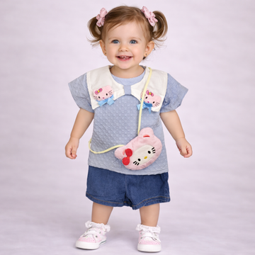 BS Imported -  Shirt & Shorts - Hello Kitty