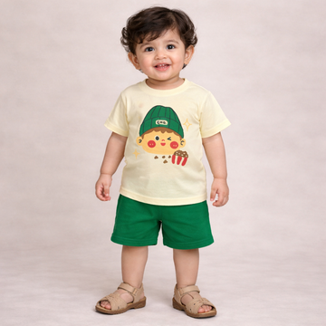 BS -  Shirt & Shorts - Character Green
