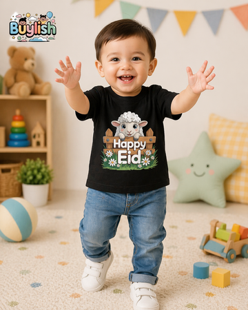 BS - Happy Eid - Tee Black